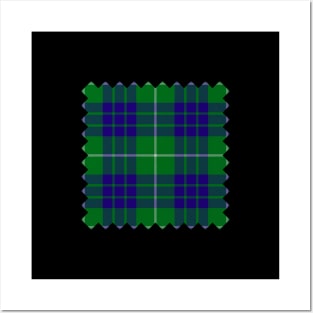 Clan Hamilton Green Hunting Tartan Posters and Art